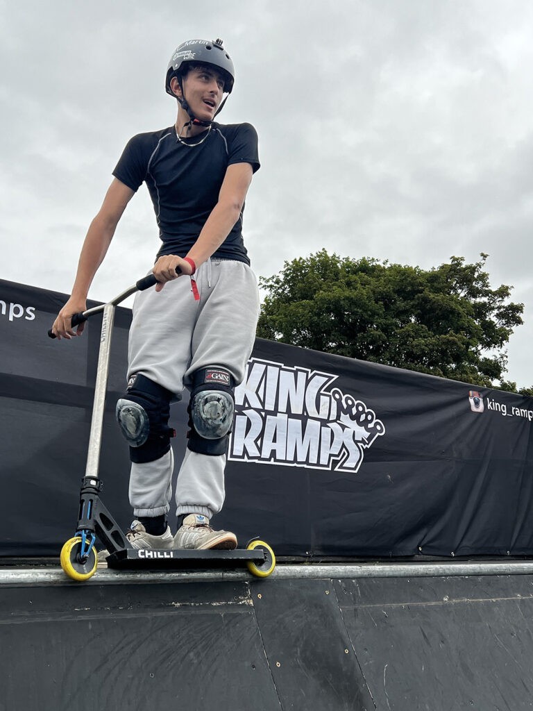 Digitech student crowned champion scooter rider